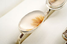 Load image into Gallery viewer, (No.1-9)デンドライトアゲート 銀製リング 生地 デンドリティックアゲート