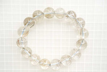 Load image into Gallery viewer, (2pc)シルバールチルインクォーツ 丸玉 ルチル