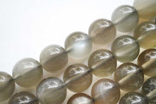 画像をギャラリービューアに読み込む, (半連/1連)セイロンムーンストーン 丸玉 スリランカ産 1mm穴