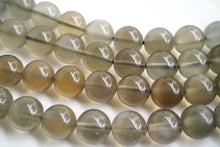 画像をギャラリービューアに読み込む, (半連/1連)セイロンムーンストーン 丸玉 スリランカ産 1mm穴