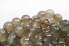 画像をギャラリービューアに読み込む, (半連/1連)セイロンムーンストーン 丸玉 スリランカ産 1mm穴