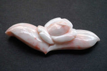 Load image into Gallery viewer, (#35-38)ピンク珊瑚 フラワーカービング ルース カボション 彫り