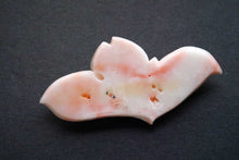 Load image into Gallery viewer, (#35-38)ピンク珊瑚 フラワーカービング ルース カボション 彫り