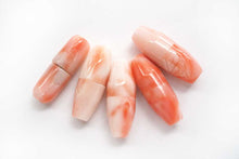 Load image into Gallery viewer, (A-D)ピンク珊瑚 クラスプ 筒型