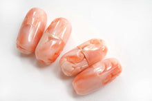 Load image into Gallery viewer, (A-D)ピンク珊瑚 クラスプ 筒型