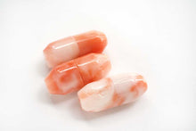 Load image into Gallery viewer, (A-D)ピンク珊瑚 クラスプ 筒型