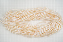 画像をギャラリービューアに読み込む, 5/28 淡水パール 白 有核 37cm セミラウンド