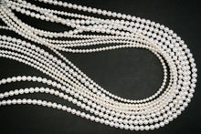 Load image into Gallery viewer, Freshwater Pearl Poppy Baroque Creo Hole White 38 cm