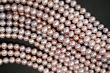 Load image into Gallery viewer, Freshwater Pearl Poppy Baroque Creo Hole White 38 cm