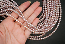 Load image into Gallery viewer, Freshwater Pearl Poppy Baroque Creo Hole White 38 cm