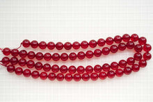 Load image into Gallery viewer, (2pc)琥珀 レッドアンバー 丸玉 12mm 草木染め アンバー