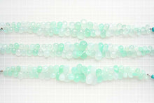 画像をギャラリービューアに読み込む, (半連/1連)オーストラリア産 クリソプレーズ スムースペアシェイプ