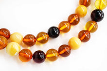 Load image into Gallery viewer, (1 row 19cm) Amber Baltic Amber 3 Colors Tumble Bracelet
