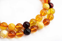 Load image into Gallery viewer, (1 row 19cm) Amber Baltic Amber 3 Colors Tumble Bracelet
