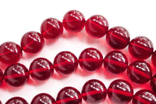 Load image into Gallery viewer, (2pc)琥珀 レッドアンバー 丸玉 12mm 草木染め アンバー