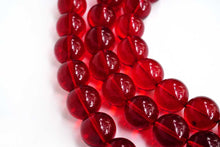 Load image into Gallery viewer, (2pc)琥珀 レッドアンバー 丸玉 12mm 草木染め アンバー