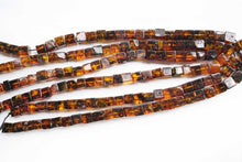 Load image into Gallery viewer, (1/4,半連,1連)バルチックアンバー キューブ 琥珀 アンバー