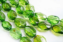 Load image into Gallery viewer, (1 row 19cm) Amber Red Amber Tumble-Oval Bracelet