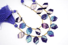 画像をギャラリービューアに読み込む, (8/9pc)フローライト ファセット ヘキサゴン