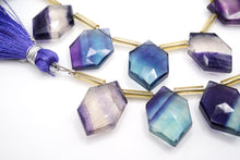 画像をギャラリービューアに読み込む, (8/9pc)フローライト ファセット ヘキサゴン