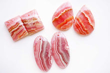 Load image into Gallery viewer, (#27-41) インカローズ ロードクロサイト ペアルース 穴あき/無穴 カボション