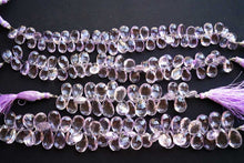 画像をギャラリービューアに読み込む, (M/L/L/LL)宝石質 ピンクアメシスト ファセット ペアシェイプ