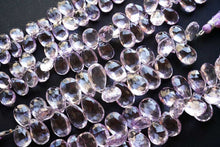 画像をギャラリービューアに読み込む, (M/L/L/LL)宝石質 ピンクアメシスト ファセット ペアシェイプ