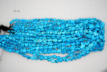 Load image into Gallery viewer, (1 row) Sleeping Beauty Turquoise Small Tumble 4-5.5mm @30