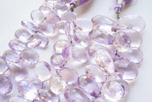 画像をギャラリービューアに読み込む, (M/L/L/LL)宝石質 ピンクアメシスト ファセット ペアシェイプ
