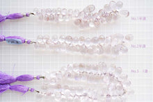 Load image into Gallery viewer, (No.1-3)宝石質 ピンクアメシスト ファセット ドロップ