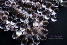 Load image into Gallery viewer, (No.1-3)宝石質 ピンクアメシスト ファセット ドロップ