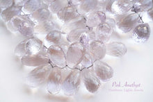 Load image into Gallery viewer, (No.1-3)宝石質 ピンクアメシスト ファセット ドロップ