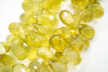 画像をギャラリービューアに読み込む, (#33-39)グリーンゴールド レモンクォーツ ドロップ