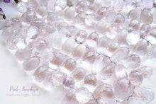 Load image into Gallery viewer, (No.1-3)宝石質 ピンクアメシスト ファセット ドロップ