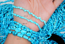 Load image into Gallery viewer, (1 row) Sleeping Beauty Turquoise Small Tumble 4-5.5mm @30