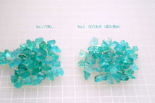 画像をギャラリービューアに読み込む, (No.1-3)アパタイト ラフストーン 原石 穴無し ルース 片穴 連材