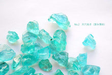 画像をギャラリービューアに読み込む, (No.1-3)アパタイト ラフストーン 原石 穴無し ルース 片穴 連材