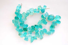 画像をギャラリービューアに読み込む, (No.1-3)アパタイト ラフストーン 原石 穴無し ルース 片穴 連材