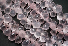 Load image into Gallery viewer, (M/L) 宝石質 ローズクォーツ 20cm ファセットドロップ