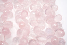 Load image into Gallery viewer, (M/L) 宝石質 ローズクォーツ 20cm ファセットドロップ