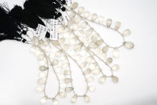 Load image into Gallery viewer, (M/L) Neon Blue Apatite Beads Faceted Rondelle