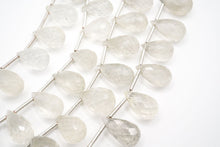 Load image into Gallery viewer, (M/L) Neon Blue Apatite Beads Faceted Rondelle