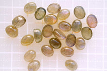 画像をギャラリービューアに読み込む, (10粒入り) ラブラドライト カボション オーバル