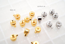 画像をギャラリービューアに読み込む, (ロジウム/K14メッキ) 銀製 ワンパッチン SV925 パーツ