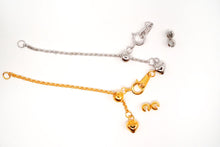 Load image into Gallery viewer, (ロジウム/K14メッキ)銀製925 スライド アジャスター SV925