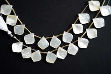 画像をギャラリービューアに読み込む, (2/10pc)MOP マザーオブパール クリスタル ファセット リーフシェイプ