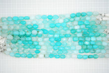 画像をギャラリービューアに読み込む, (半連/1連)高品質 ペルー産 ブルーオパール 20cm スムースタンブル