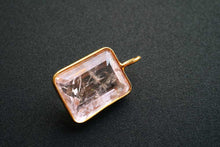 Load image into Gallery viewer, (#26-34)宝石質 ラピスラズリ ホワイトムーンストーン モルガナイト 銀製 ヴェルメイユ ペントップ