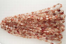 画像をギャラリービューアに読み込む, (10pc/半連/1連)宝石質 オレゴンサンストーン 46cm スムースオーバル タンブル