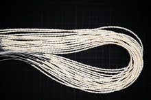 Load image into Gallery viewer, Freshwater Pearl Poppy Baroque Creo Hole White 38 cm